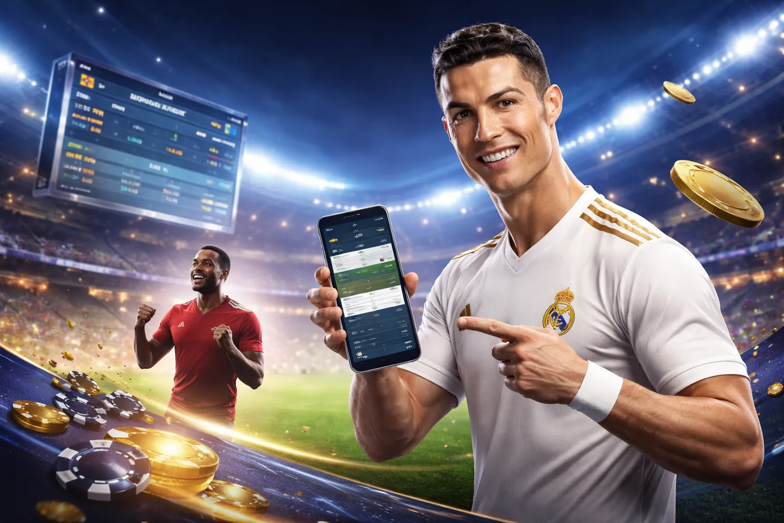 Giao diện đăng nhập 5fund trên máy tính bảng với các trò chơi cá cược thể thao và casino