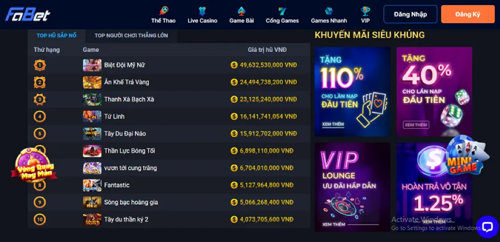 Hỗ trợ khách hàng VIP 5fund Đăng Nhập