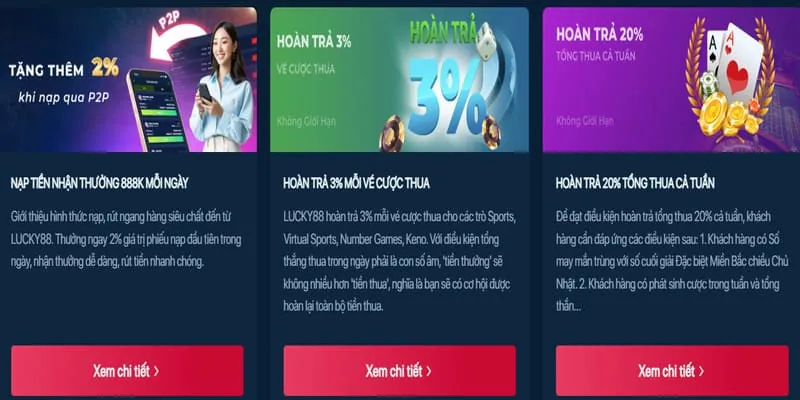 Hình ảnh các sự kiện khuyến mãi đặc biệt của 5fund đăng nhập